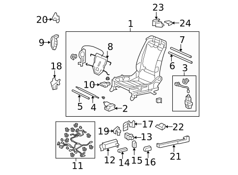 Tracks & Components for 2008 Honda Accord #2