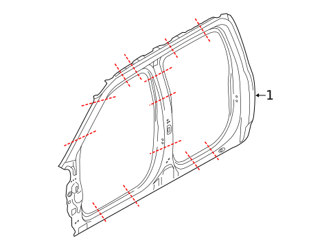 Aperture Panel for 2021 Ford F-150 #0