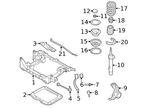 Suspension Components for 2011 BMW 328i xDrive #2