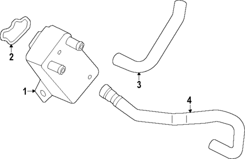 Oil Cooler for 2024 Ford Ranger #0