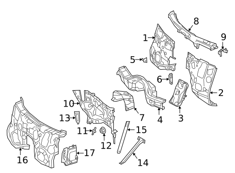 Cowl for 2018 Mercedes-Benz E63 AMG S #1