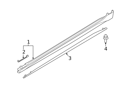 Exterior Trim - Pillars for 2025 Audi A6 allroad #0