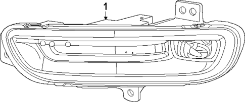 Fog Lamps for 2018 Jeep Grand Cherokee #1