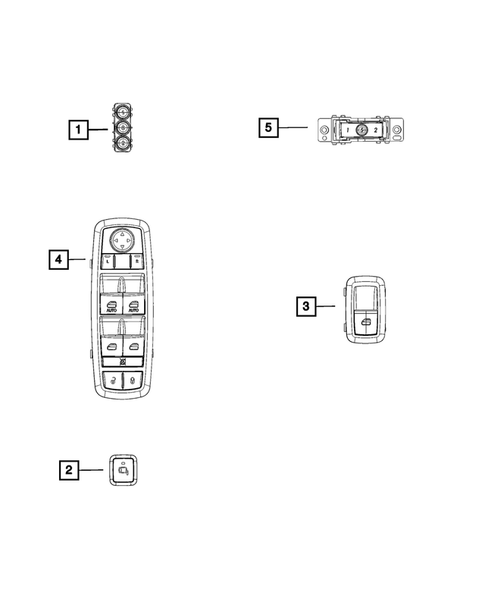Switches for 2019 Ram 3500 #14