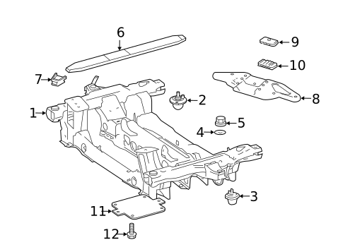 Suspension Mounting for 2021 Mercedes-Benz Sprinter 1500 #0