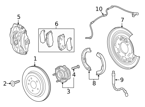 Front Brakes for 2018 Chevrolet Camaro #2