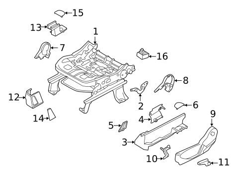 Heated Seats for 2016 Ford Escape #1