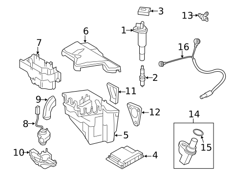 Powertrain Control for 2010 BMW X5 #2