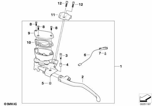 Control Assembly for 2011 BMW-Motorrad R 1200 RT #0