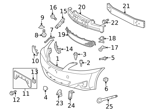 Automatic Temperature Controls for 2009 Lexus IS250 #1