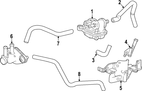 Emission Components for 2022 Honda Civic #2