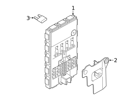 Fuse Box for 2020 BMW 540i #0