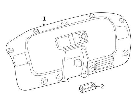 Interior Trim - Trunk for 2025 Toyota Mirai #0
