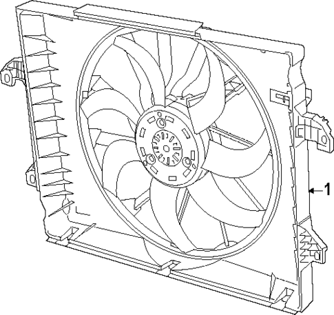 Cooling Fan for 2025 Ram 1500 #1