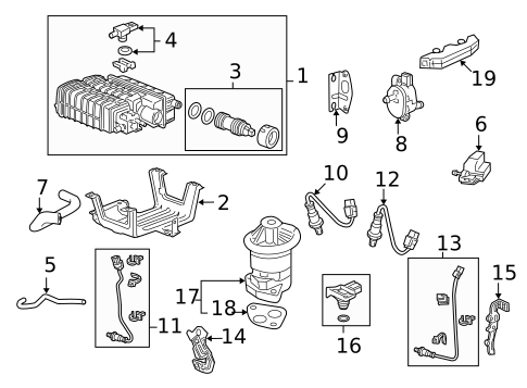 EGR System for 2008 Honda Accord #0