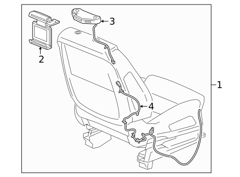 Entertainment System Components for 2022 Cadillac XT6 #1
