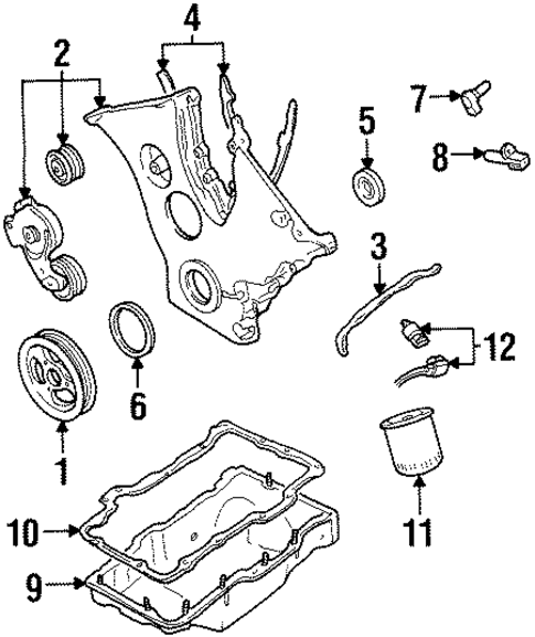 Filters for 1995 Mercury Mystique #1