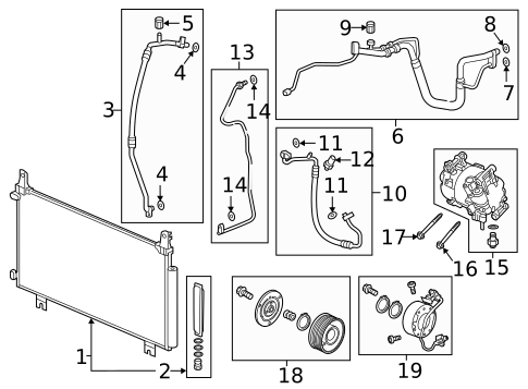 Switches & Sensors for 2017 Honda CR-V #0