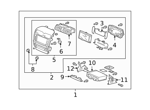Controls for 2008 Acura TSX #0