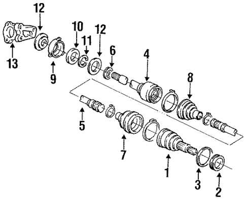 Anti-Lock Brakes for 1994 Mercury Villager #2