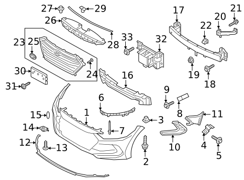 Fog Lamps for 2018 Hyundai Elantra #1