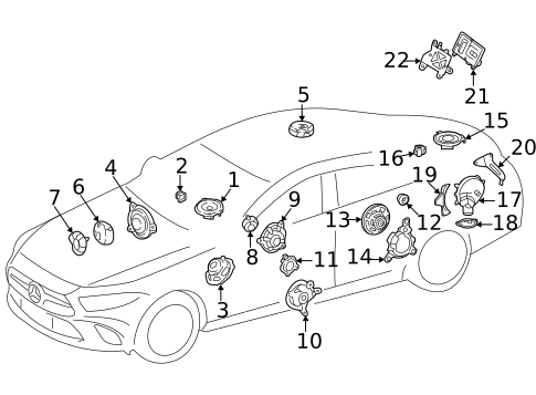 Antenna & Radio for 2025 Mercedes-Benz GLC 63 AMG® S E Performance #3