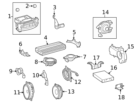 Sound System for 2011 Lexus LX570 #0
