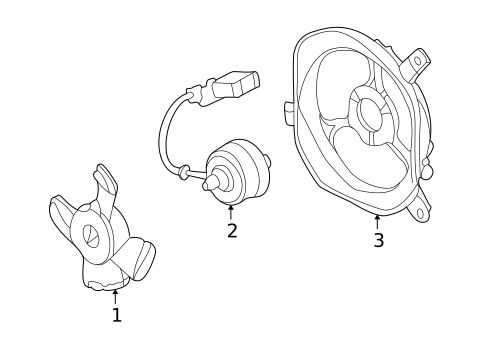 Condenser, Compressor & Lines for 2004 Honda Insight #1