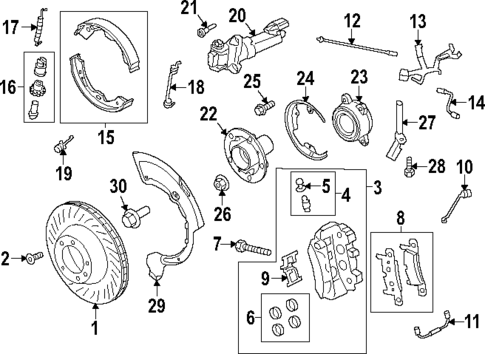 Front Brakes for 2024 Porsche 718 Cayman #13