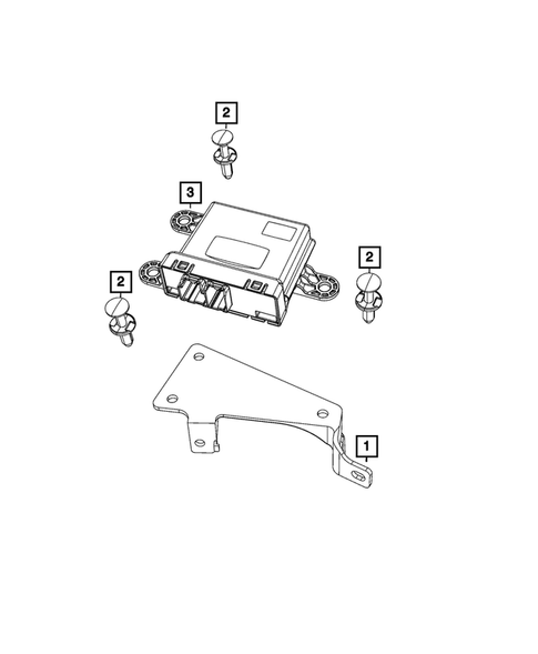 Keys, Modules and Engine Controllers for 2024 Ram 1500 #16