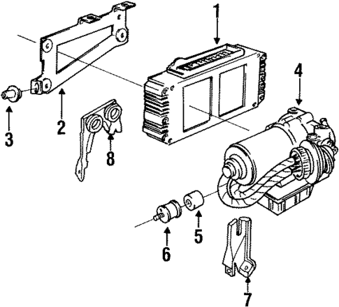 ABS Components for 1996 BMW M3 #0