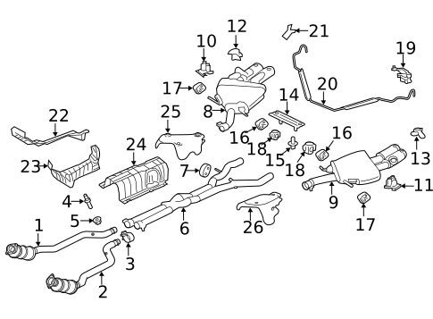 Exhaust Components for 2020 Jaguar F-Type #0