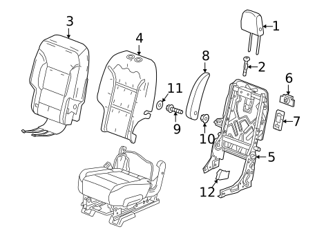 Second Row Seats for 2018 Buick Enclave #3