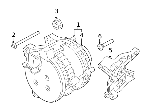 Alternator for 2020 Porsche Panamera #0