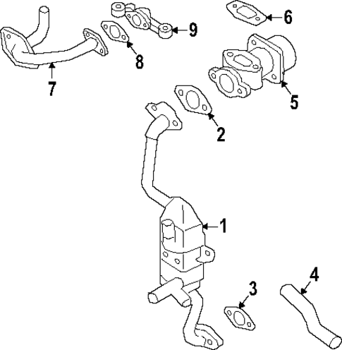 EGR System for 2025 Subaru Impreza #0