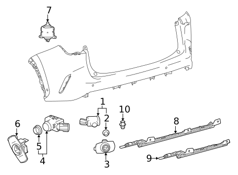Electrical Components for 2025 Lexus NX350h #2