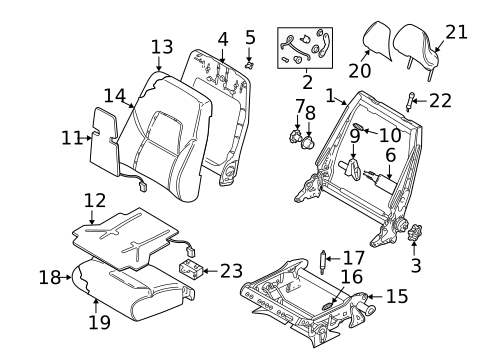 Heated Seats for 2002 Volvo S60 #1