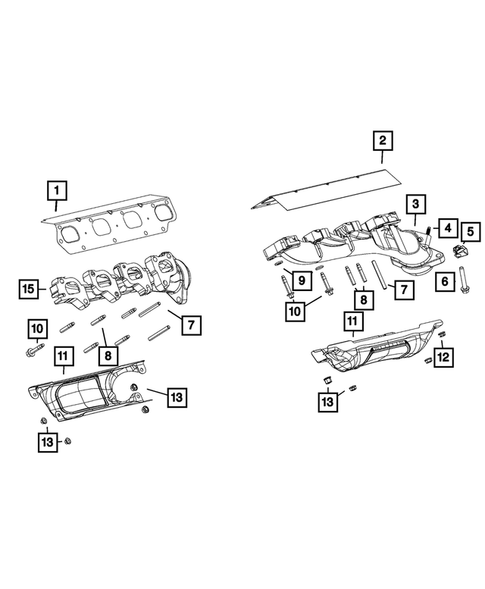 Manifolds and Vacuum Fittings for 2021 Ram 2500 #1