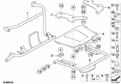 Luggage System for 2005 BMW-Motorrad R 1150 GS Adventure #0
