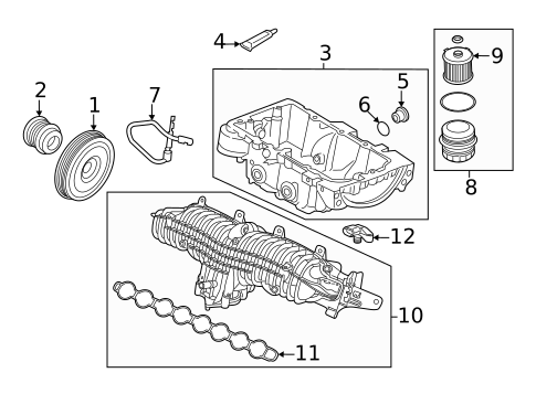 Engine Parts for 2023 Volvo V60 #7
