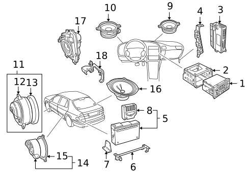 Navigation System for 2007 Saab 9-5 #0