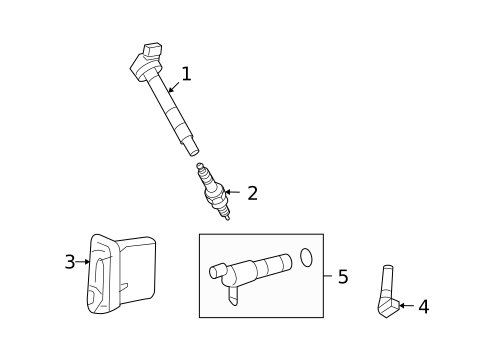 Ignition System for 2010 Toyota Land Cruiser #0