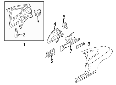 Inner Structure for 2017 BMW 650i #1