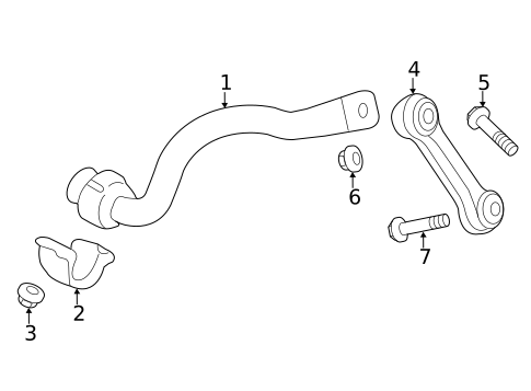 Stabilizer Bar & Components for 2023 Audi Q5 Sportback #0