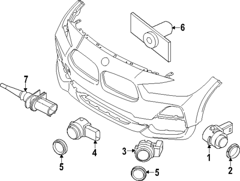 Electrical Components for 2023 BMW X2 #2