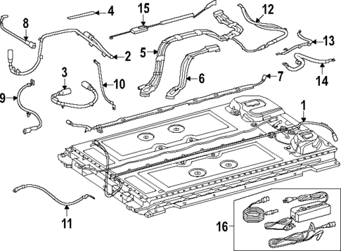 Battery for 2025 Mercedes-Benz EQE SUV AMG® #1