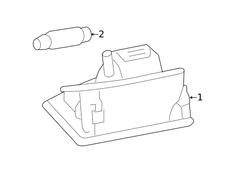 Bulbs - Chassis for 2010 Audi A3 Quattro #1