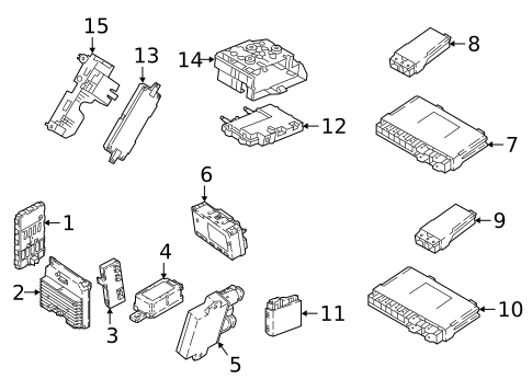 Keyless Entry Components for 2021 BMW X7 #0