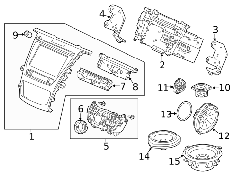 Sound System for 2017 Acura TLX #0