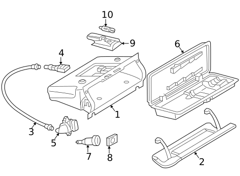 Instrument Panel for 2003 Mercedes-Benz CL55 AMG #1